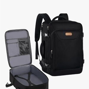 Black Travel Backpack